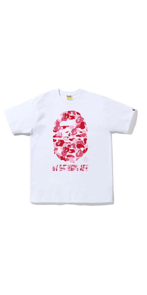 T DS White Pink BAPE ABC Camo By Bathing Ape Tee