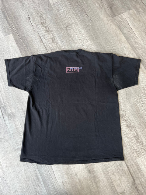 T Nine Inch Nails 1997 Band Shirt Sz Large